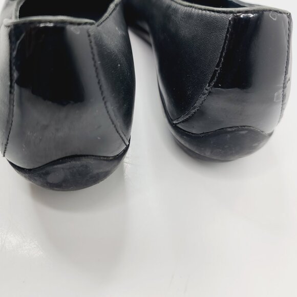 Dansko Women's Black Leather Slip-On Flat Loafers Shoes Size US 8 EUR 38 - Picture 4 of 7